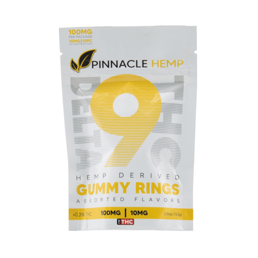 Pinnacle Hemp Delta 9 THC Gummy Rings