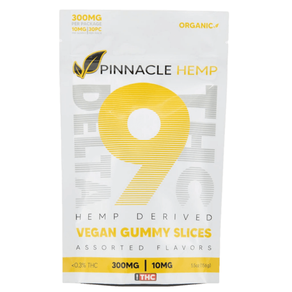 Pinnacle Hemp Vegan Delta 9 Gummy Slices