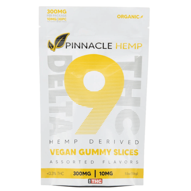 Pinnacle Hemp Vegan Delta 9 Gummy Slices