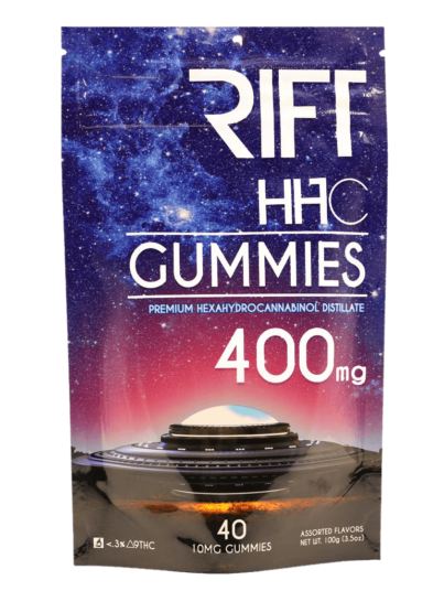 Pinnacle Hemp RIFT HHC Gummies 400mg
