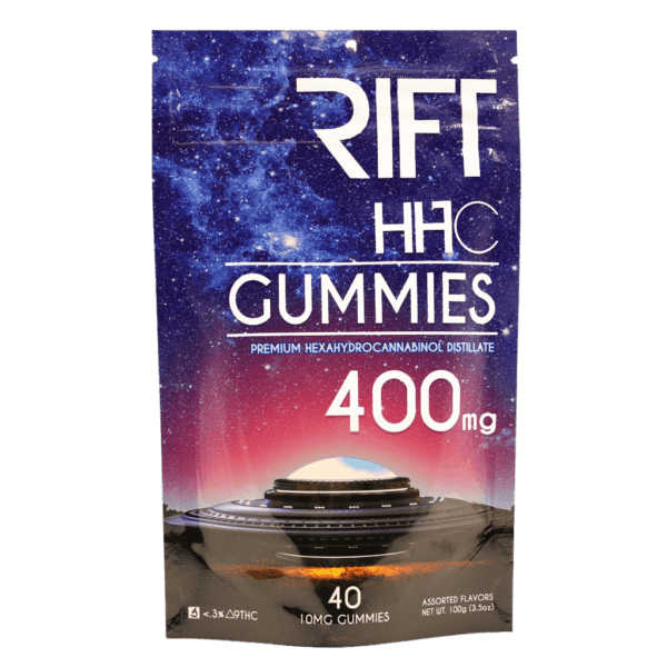 Pinnacle Hemp RIFT HHC Gummies 400mg