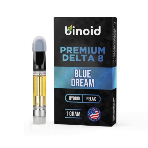 Binoid Delta 8 THC Vape Cartridge - 1 Gram Blue Dream