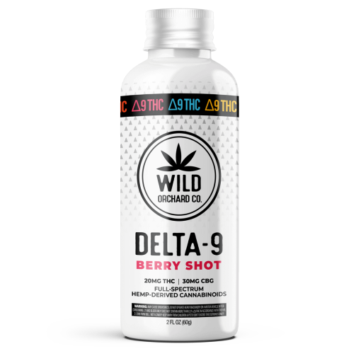 Wild Orchard Delta 9 THC Berry Shot 20mg