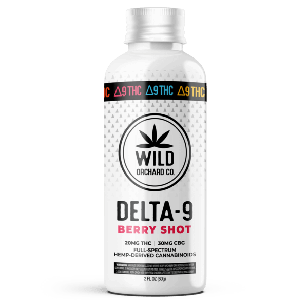 Wild Orchard Delta 9 THC Berry Shot 20mg