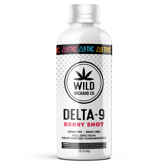 Wild Orchard Delta 9 THC Berry Shot 20mg