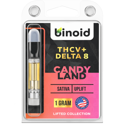 Binoid THCV + Delta 8 THC Vape Cartridge - Candyland (Sativa - Uplift)