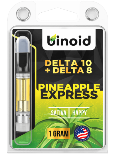 Binoid Delta 10 THC Vape Cartridge Pineapple Express