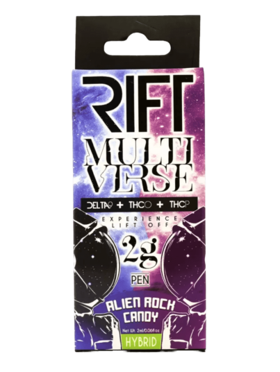 Rift Multiverse 2gram Disposable Pen Alien Rock Candy (D9 + THCO + THCP)