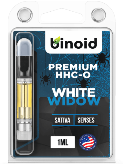 Binoid Premium HHC-O Vape Cartridge White Widow (Sativa - Senses)