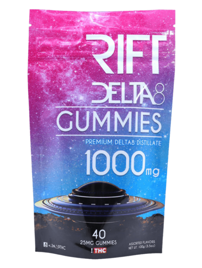 RIFT Delta 8 THC Gummies 1000mg