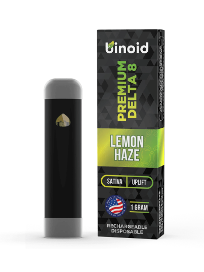 Binoid Delta 8 THC Disposable Vape - 1 Gram Lemon Haze (Sativa - Uplift)