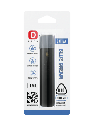 Delta 10 THC Disposable Pen 900mg Blue Dream – Sativa