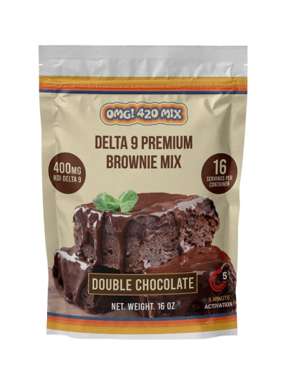 OMG! 420 Delta 9 THC Brownie Mix