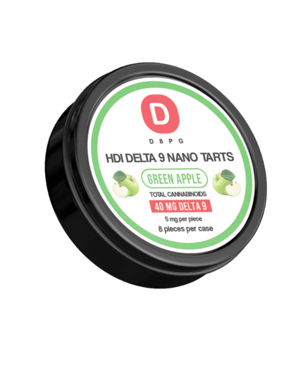 D8PG Nano Delta 9 THC Tarts Green Apple