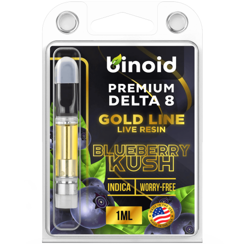 Binoid Live Resin Delta 8 THC Cartridge