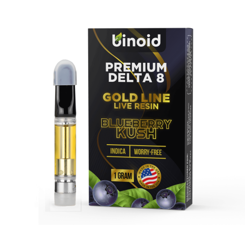 Binoid Live Resin Delta 8 THC Cartridge