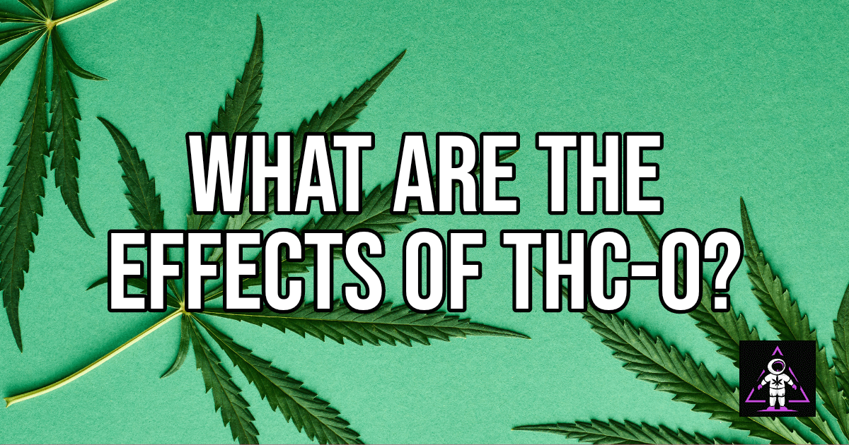 What are the effects of THC-O?