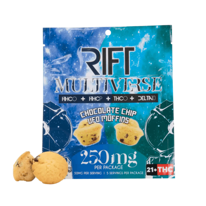 RIFT Multiverse Chocolate Chip UFO Muffins 250mg