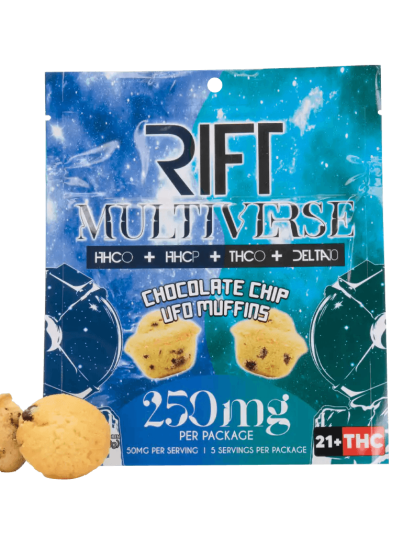 RIFT Multiverse Chocolate Chip UFO Muffins 250mg