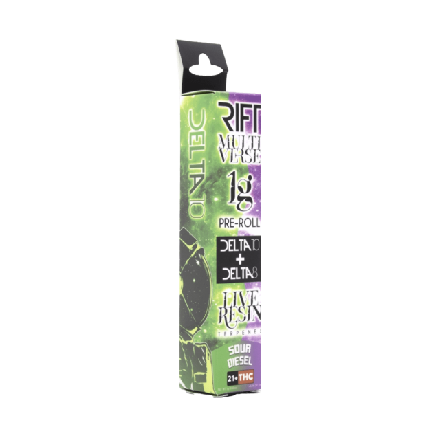 RIFT Multiverse Blend Pre-Roll Sour Diesel (Delta 8 THC + Delta 10 THC)