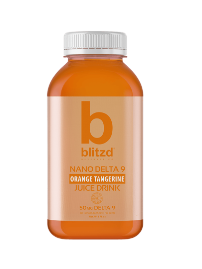 Blitzd Delta 9 THC Juice 50mg Orange Tangerine