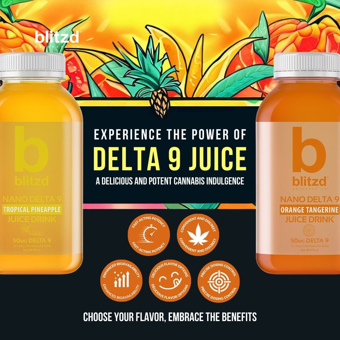 Blitzd Delta 9 THC Juice 50mg