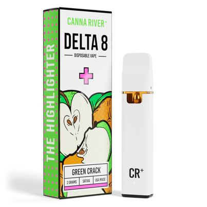 Canna River Delta 8 THC Highlighter 2g Green Crack (Sativa)