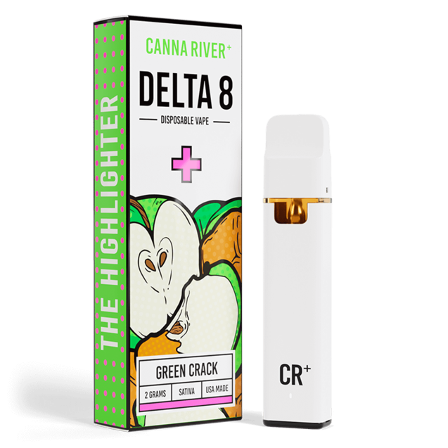 Canna River Delta 8 THC Highlighter 2g Green Crack (Sativa)