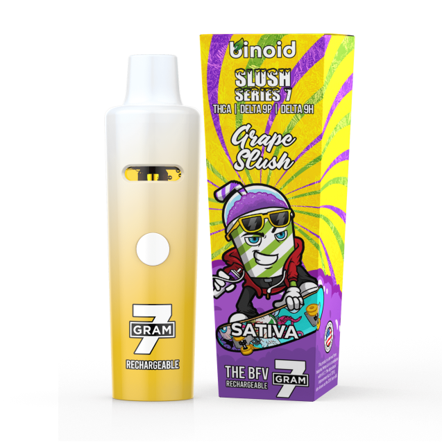Binoid Slush Series THCA 7 Gram Disposable Grape Slush (Sativa)