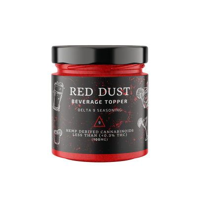 Red Dust Delta 9 THC Beverage Topper Seasoning