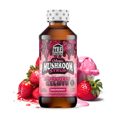 TreHouse Strawberry Gelato Mushroom Syrup