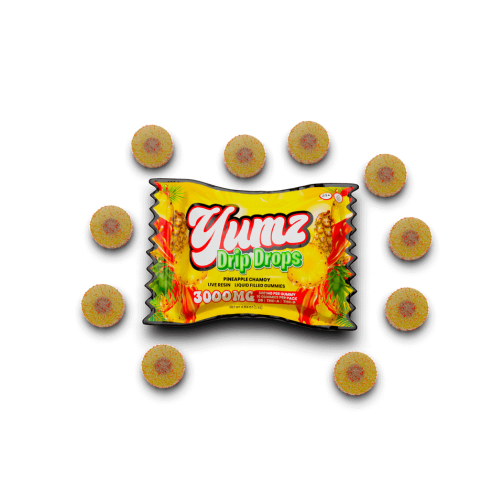 Yumz Drip Drops Liquid Filled THCA + Delta 8 THC + THC-P Gummies