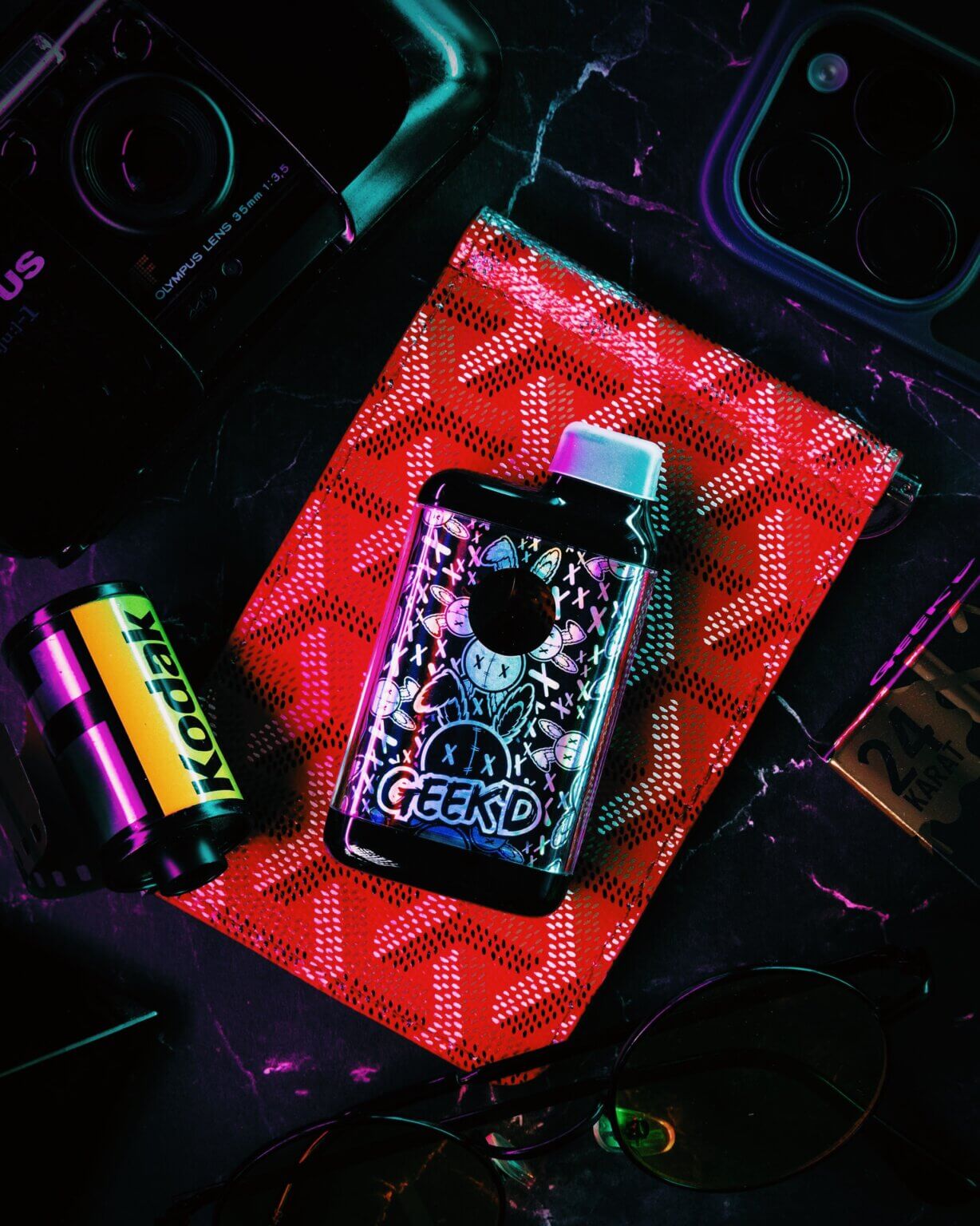 Geek'd Extracts 24k Gold Series THCA Liquid Diamonds Disposable 4g » My ...