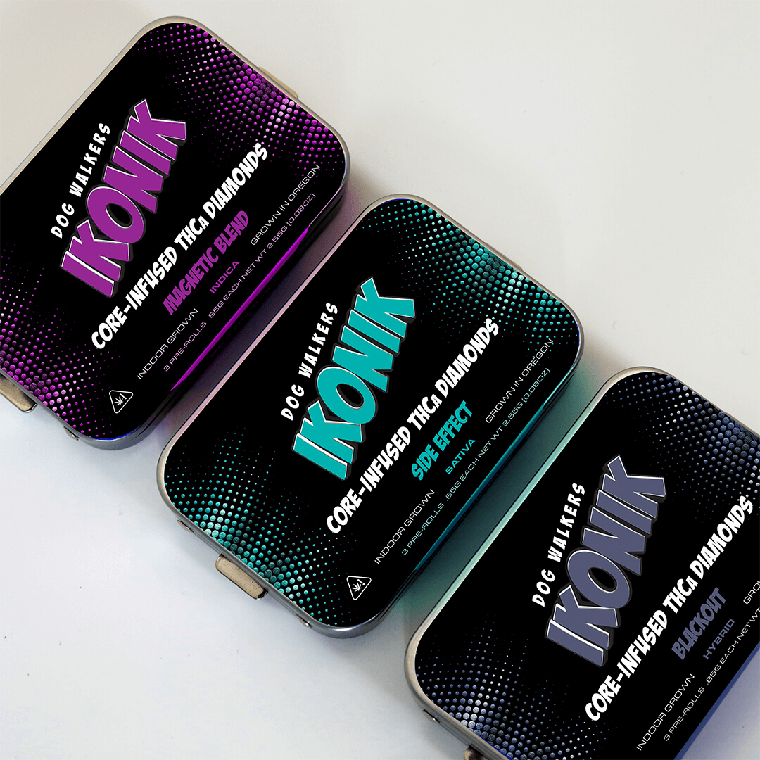 IKONIK THCa Diamonds Core-Infused Dog Walkers