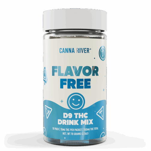 Canna River D9 THC Drink Mix Flavor Free