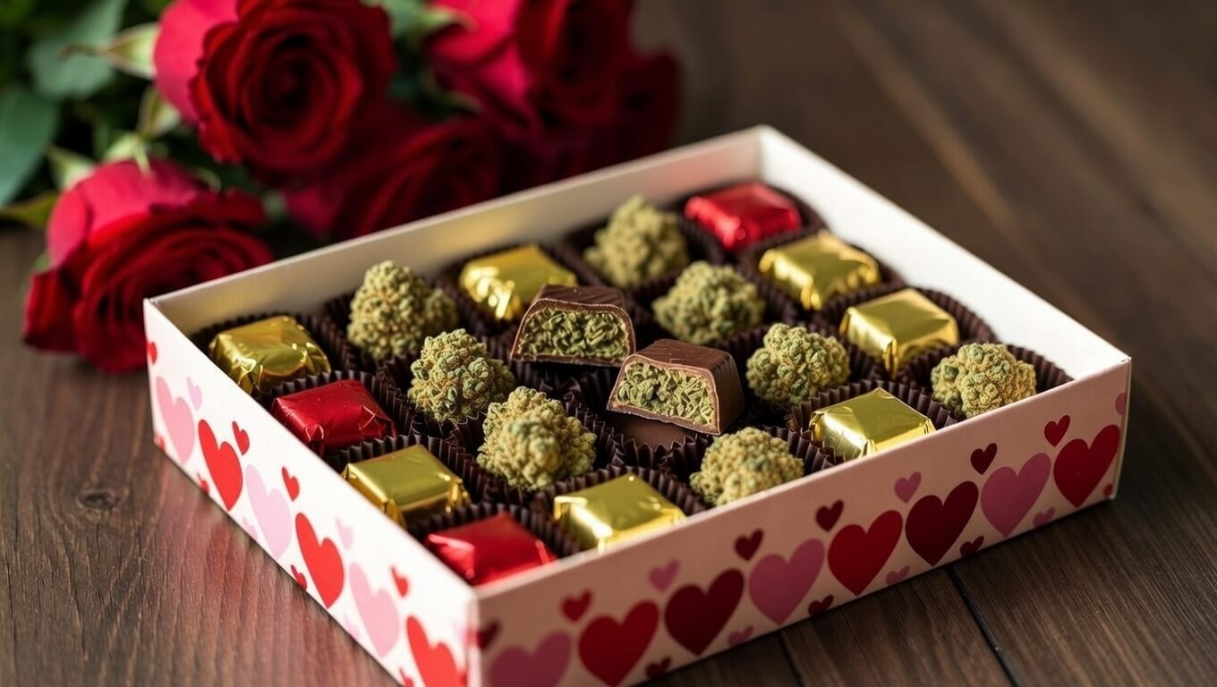 Cannabis Valentine's Day Box
