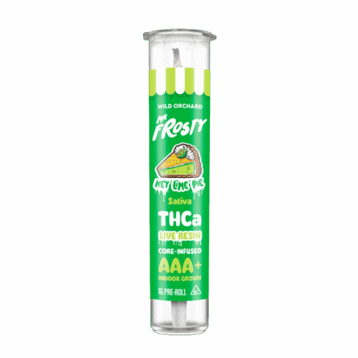 Mr. Frosty THCA 1g Preroll Key Lime Pie Sativa
