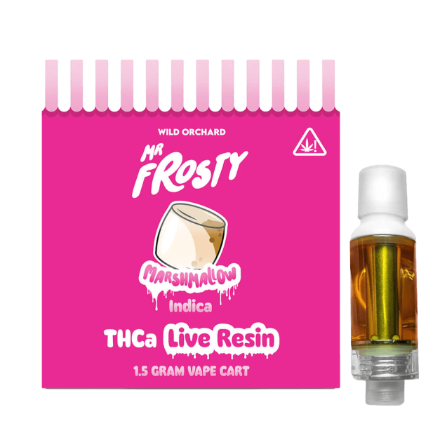 Mr. Frosty Live Resin Cart 1.5g Marshmallow